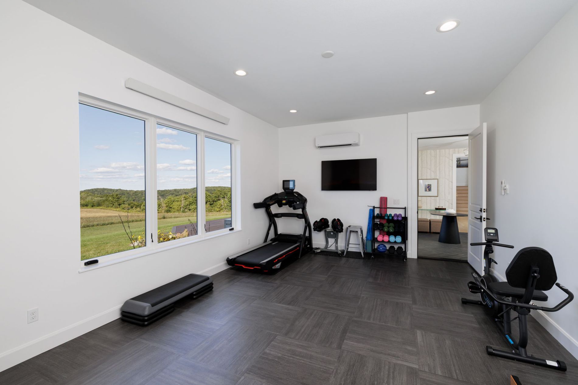 Flexible Gym / Guest Suite with Full Bath & Private Entrance